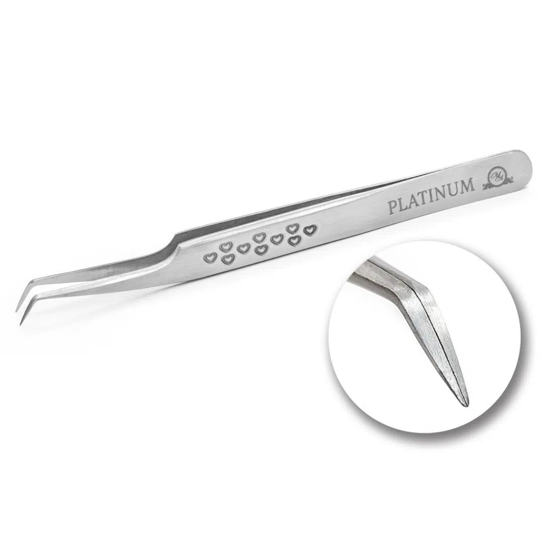 Tweezers Volume Heart PLATINUM No31