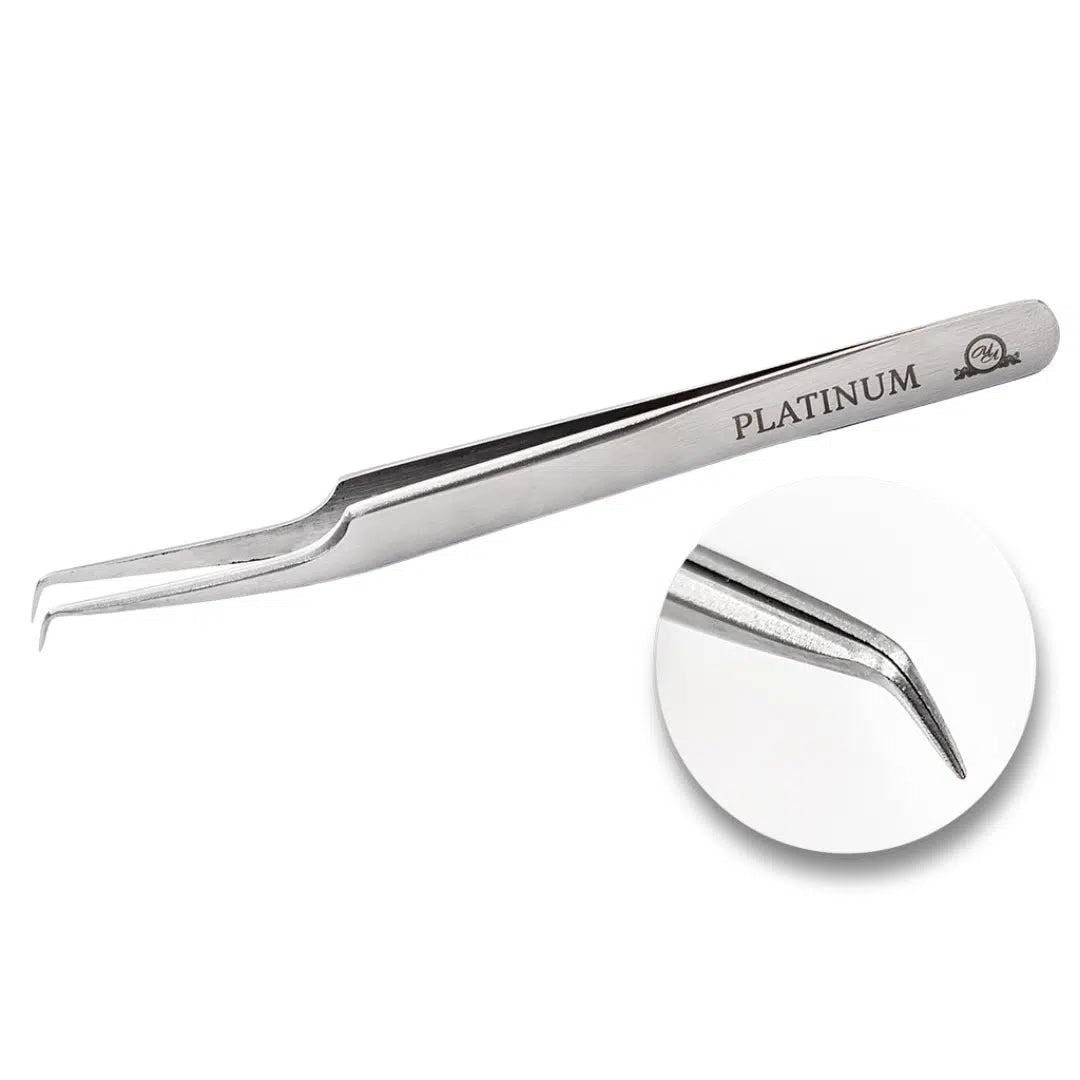 Mini Gri Volume İpek Kirpik Cımbız PLATINUM™ No 5