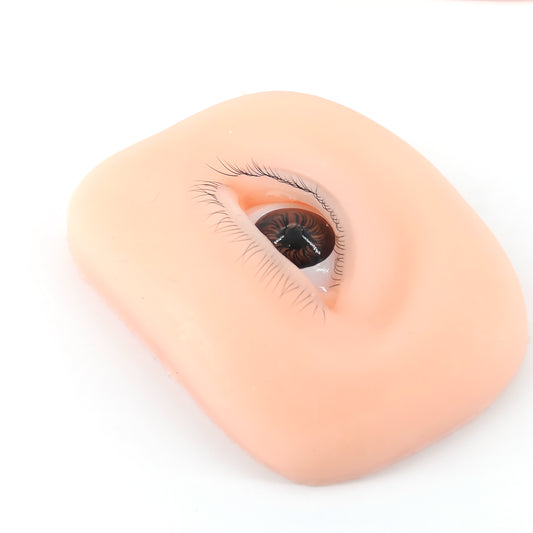 Silicone Eye Model with eyelashes