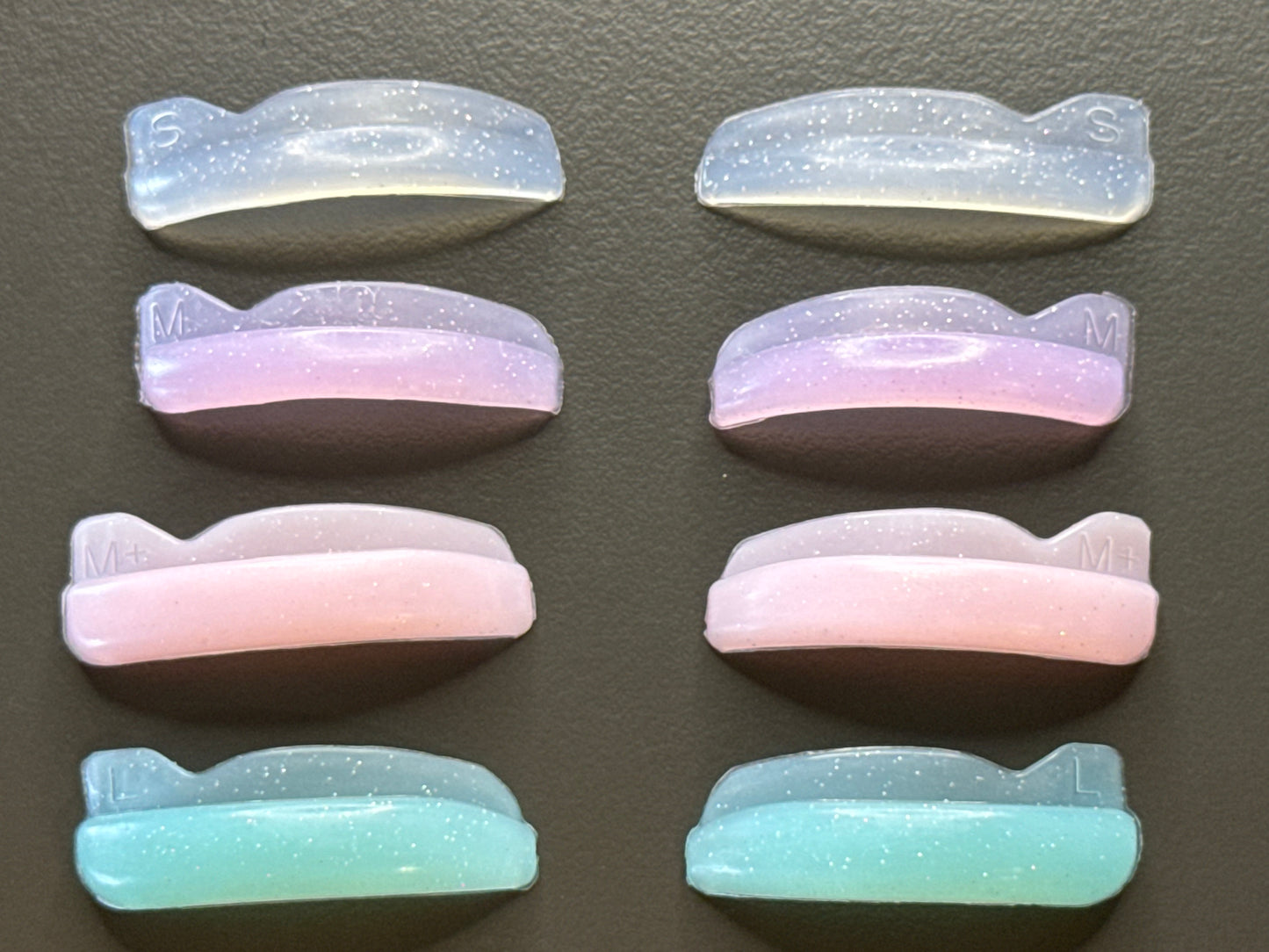 Silikon Kirpik Lifting Rodları Candies Twist – 4 Çift (S, M, M+, L) MIYA BEAUTY