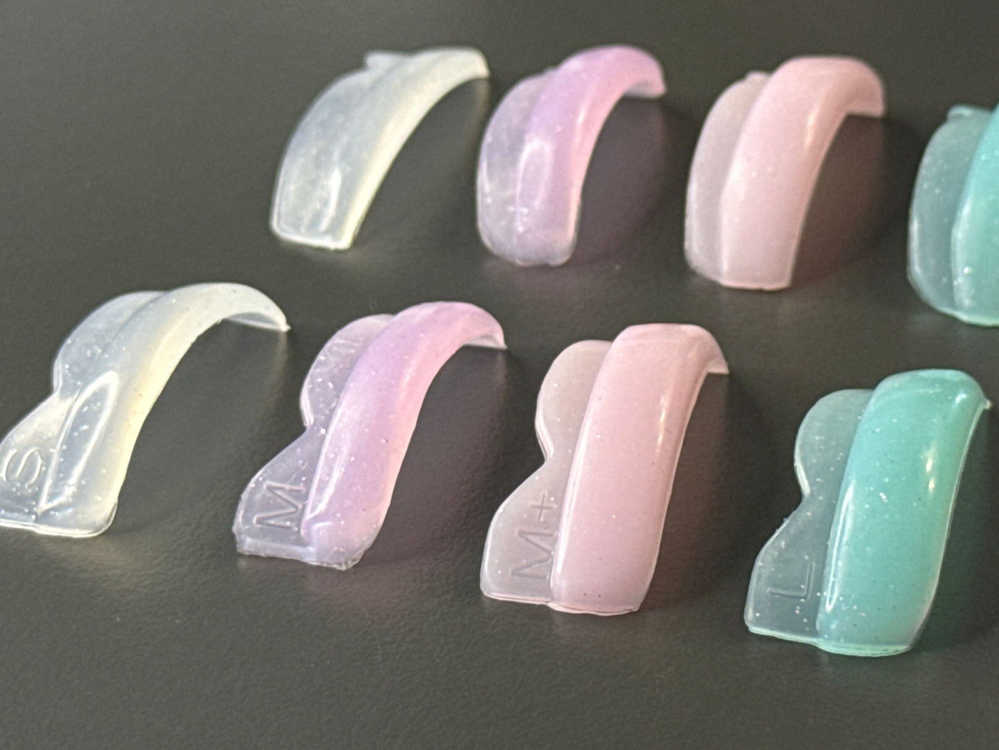 Silikon Kirpik Lifting Rodları Candies Twist – 4 Çift (S, M, M+, L) MIYA BEAUTY