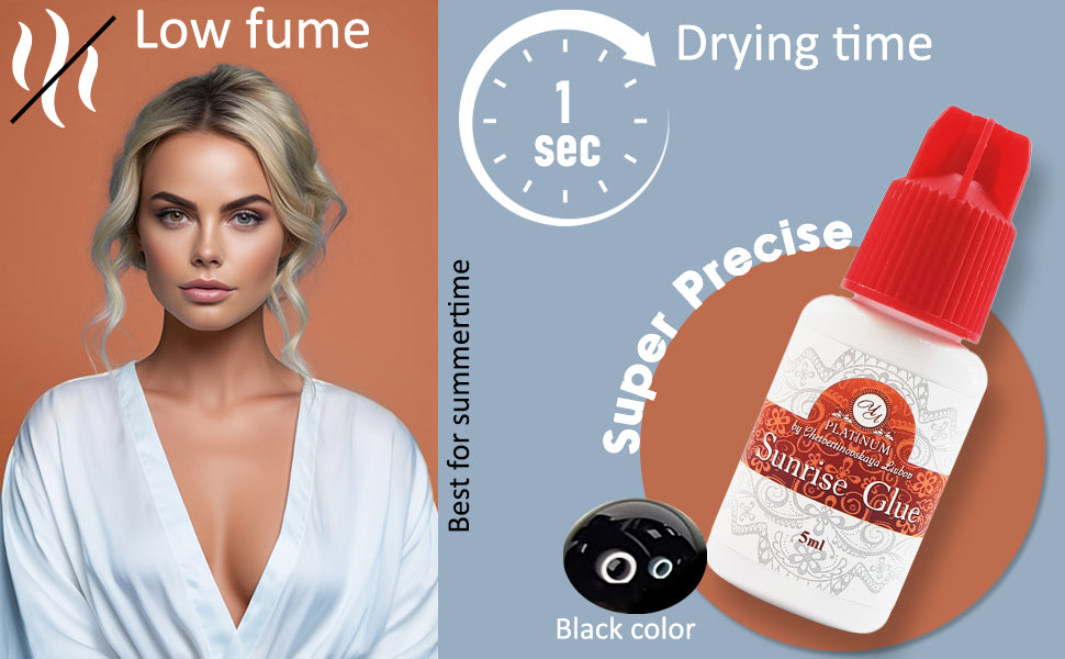 Sunrise Eyelash Extension Glue 5 ml Platinum