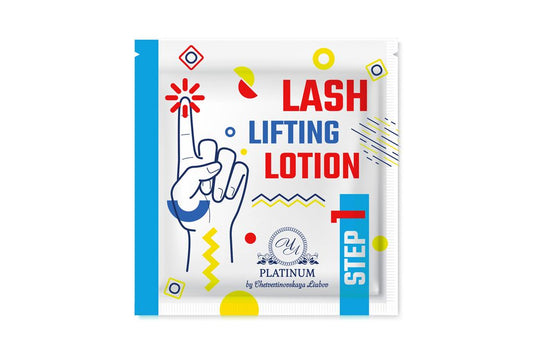 Adım 1 — Kirpik ve Kaş Lifting Losyonu 1,5 ml Saşe Lamination PLATINUM™