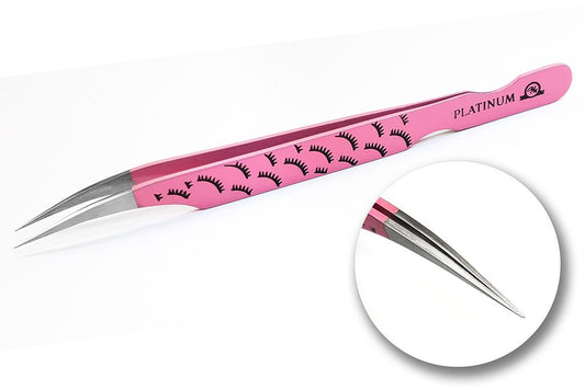 Tweezers PLATINUM lashes print No33